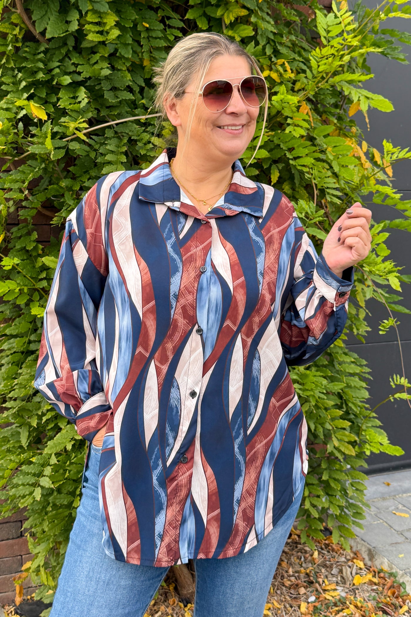 Chemisier Joy Bleu Marine GT