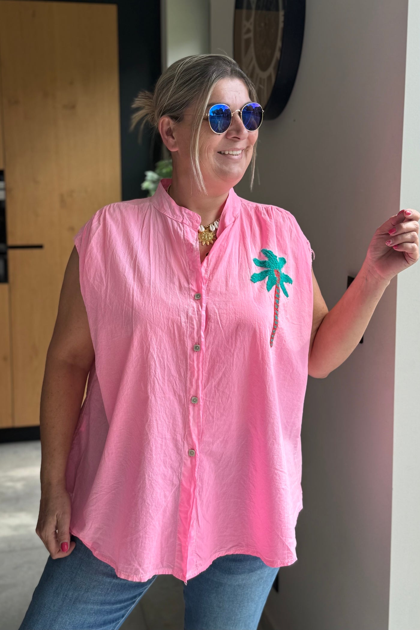Chemise Pimpa Rose Fluo (15157145993541)