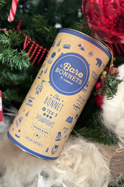 Bonnet Cabaya Creamy Gin Violet & Beige