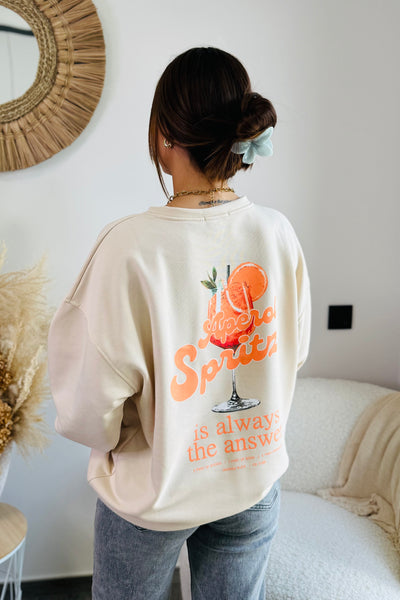 Sweat "Spritz" Beige (15038290592069)