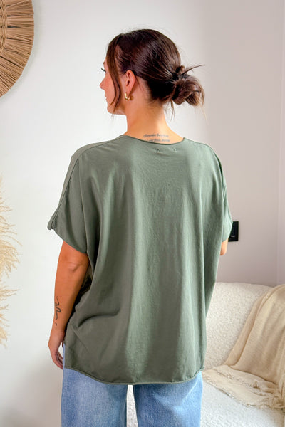 T-Shirt Barbara Kaki (15265936146757)