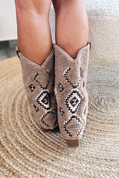 Botte Style Santiag Ginela Beige (15255222583621)