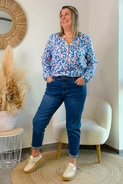 Jeans Mum Fit Nina Carter Bleu (14909407691077)