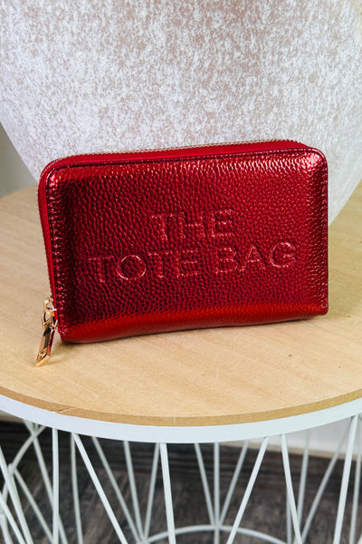 Portefeuille Tote Bag Moyen Rouge (15266111455557)