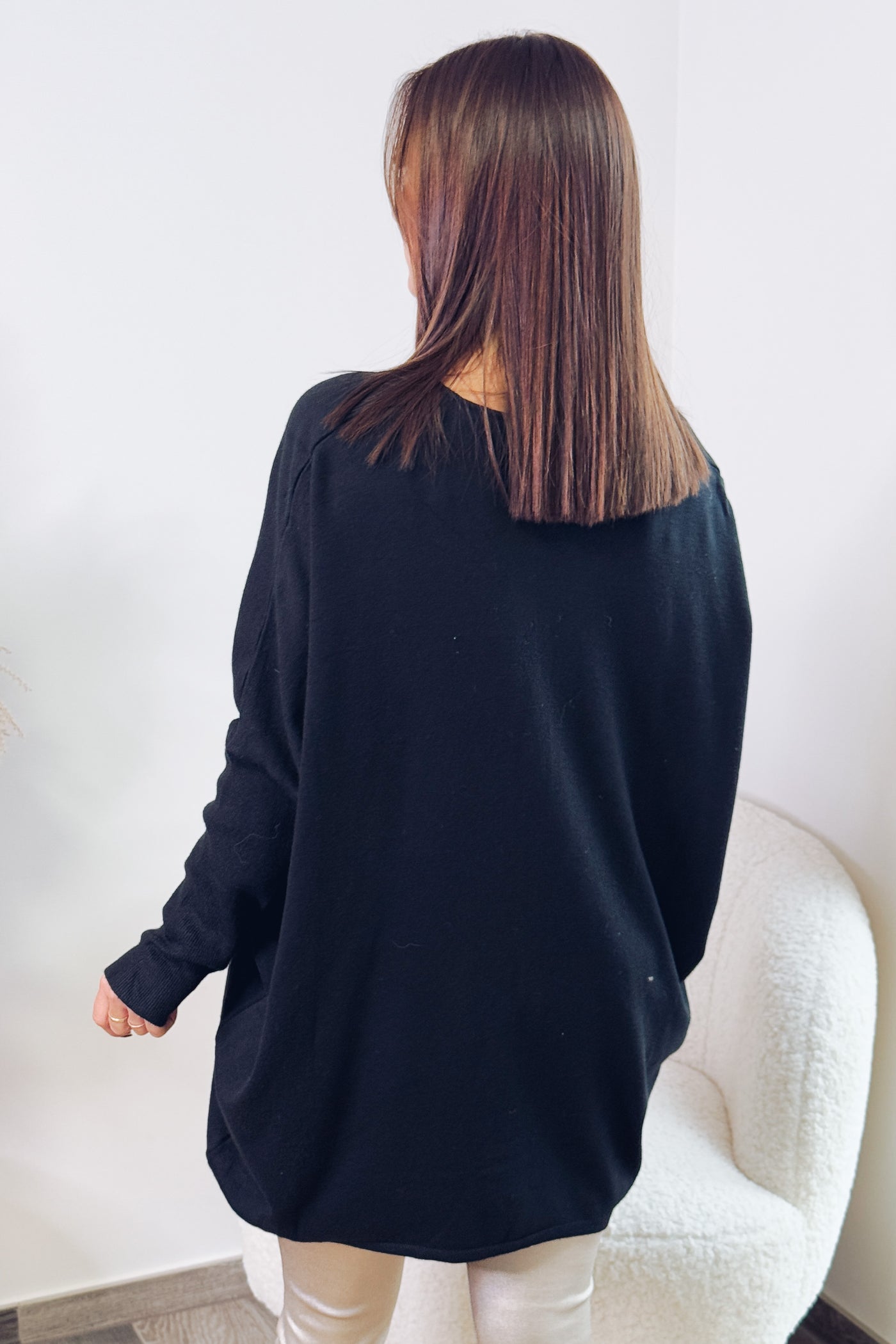 Pull Oversize Riata Noir (14843880046917)