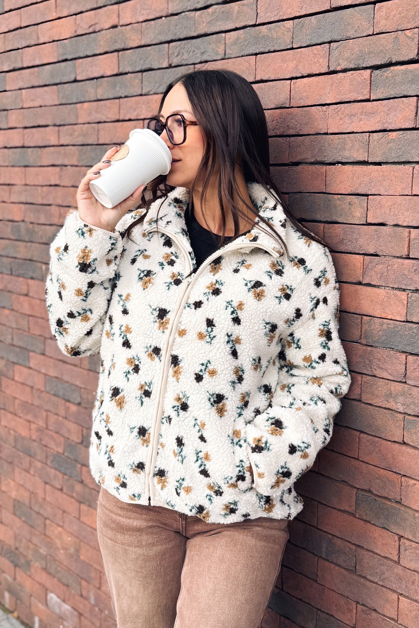 Veste Floraline Ecru