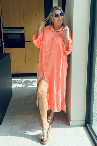 Longue Robe Nillusie Corail GT (15065639715141)