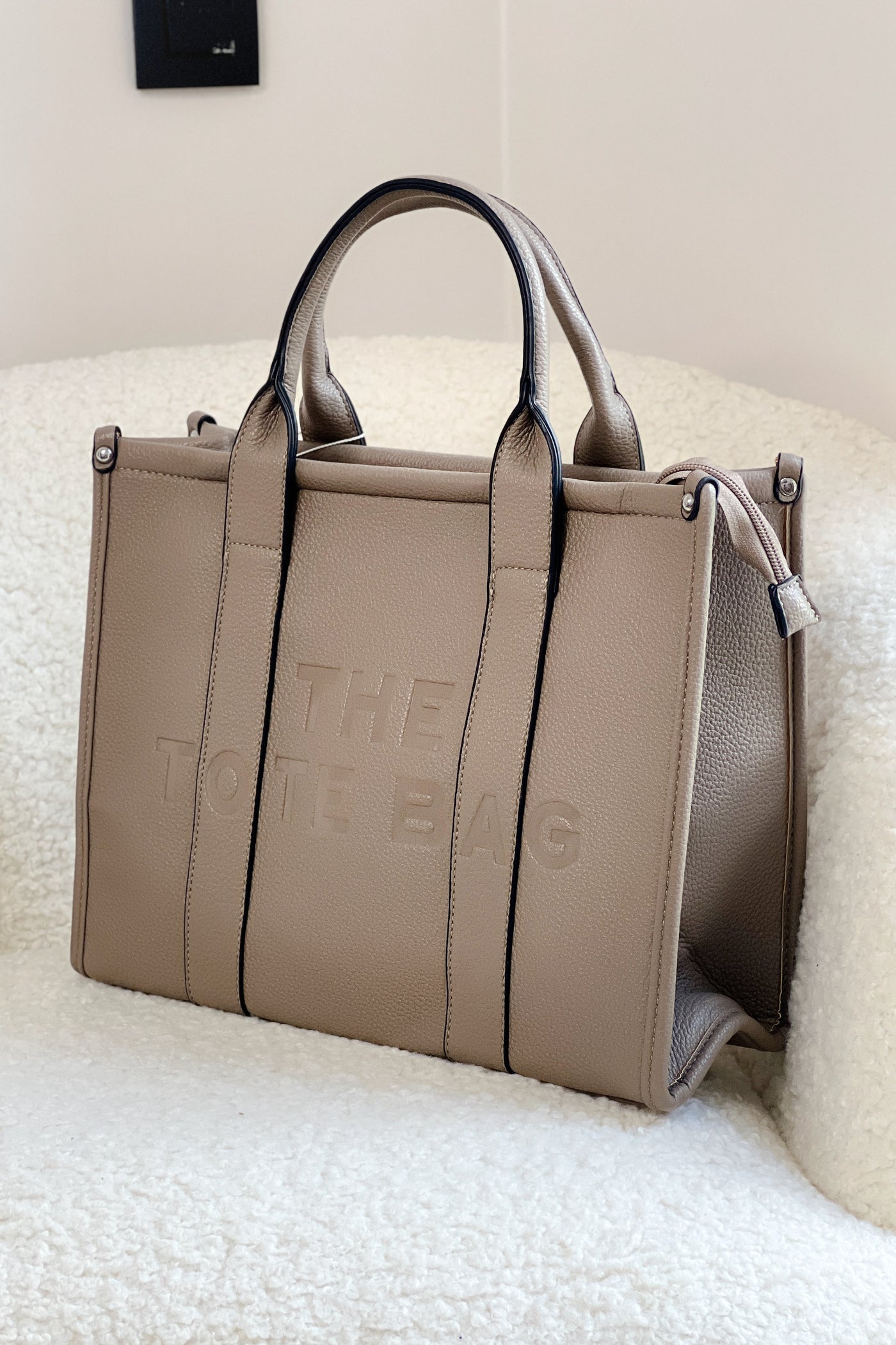 THE TOTE BAG Taupe (9580444647749)