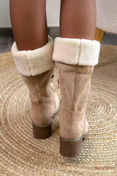 Bottes "Tutto Bene" Beige