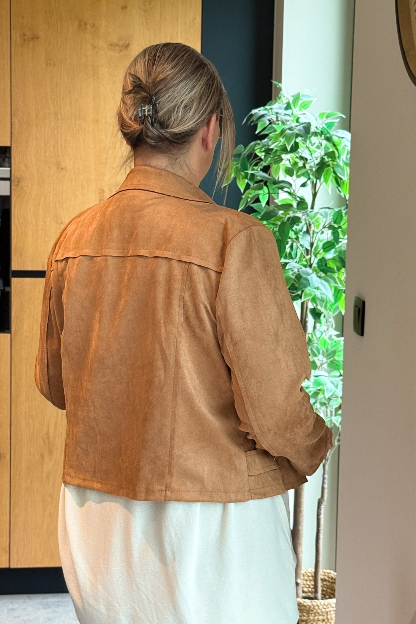 Perfecto Suédine Lilya Camel GT