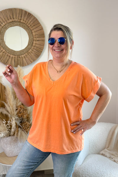 T-shirt Daniella Uni Orange GT (42/48) (15020349948229)