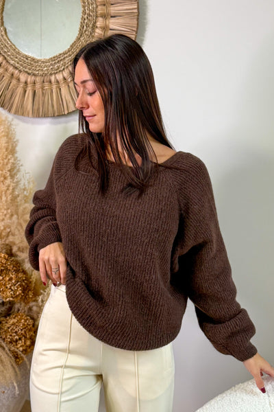 Pull Théoline Choco