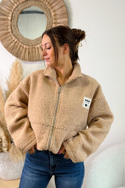 Gilet Teddy Marianne Camel (15345050878277)