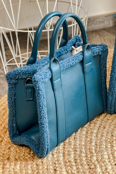 THE TOTE BAG Teddy Bleu Canard (9651296108869)