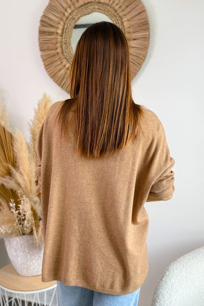 Gilet Elda Camel (15147982061893)