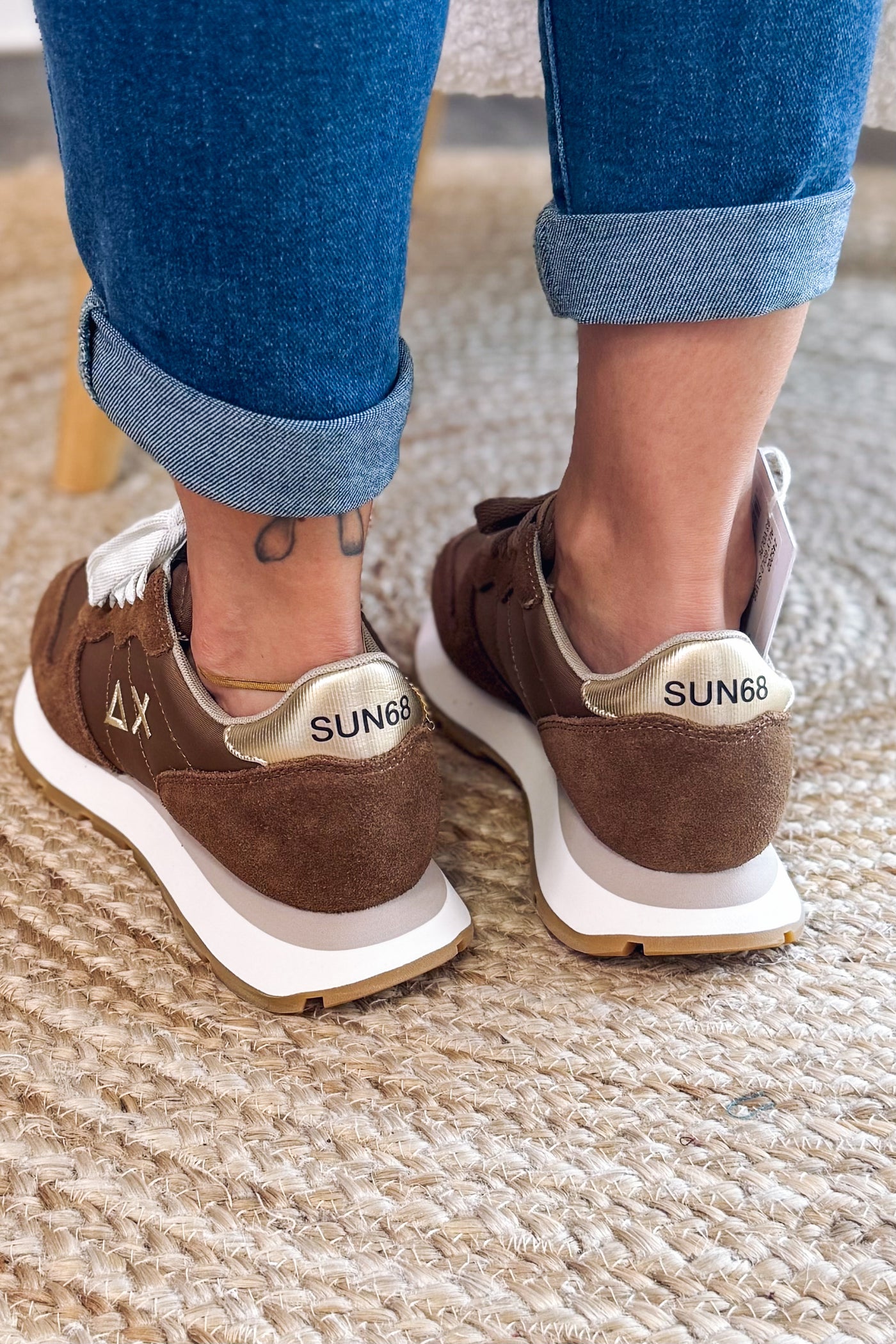 Baskets Sun68 Brun (15222114550085)