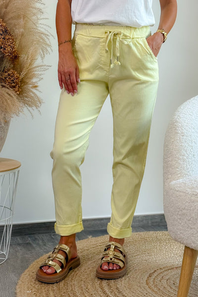 Pantalon Magique Odélia Jaune (15114770907461)