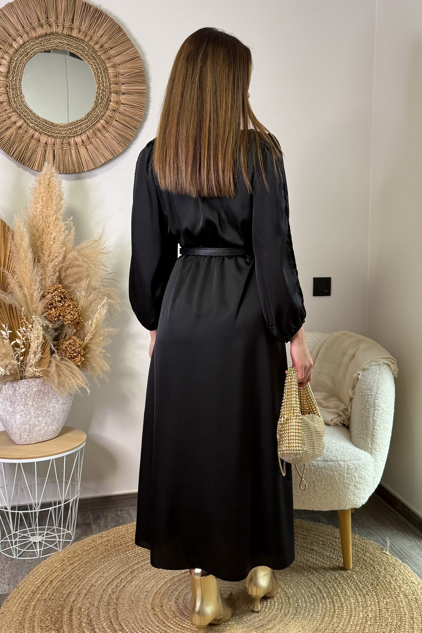Longue Robe Serma Noir