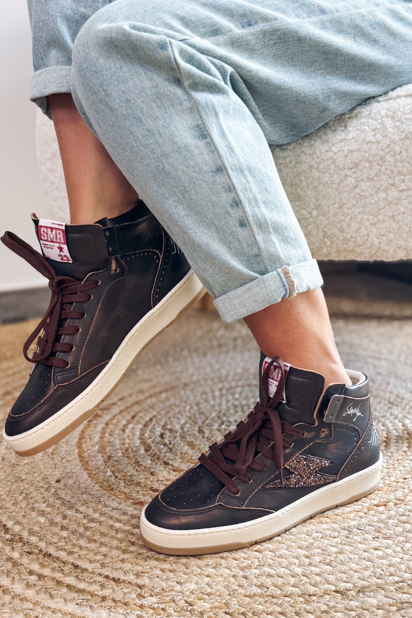 Basket Semerdjian Ariana Choco Métalisé (15156986380613)
