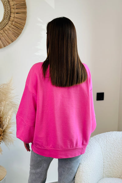 Sweat "Amour" Fuchsia (15038224957765)