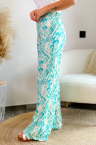 Pantalon Palazzata Turquoise Victoria ( Notre designer Belge ) (15038321459525)