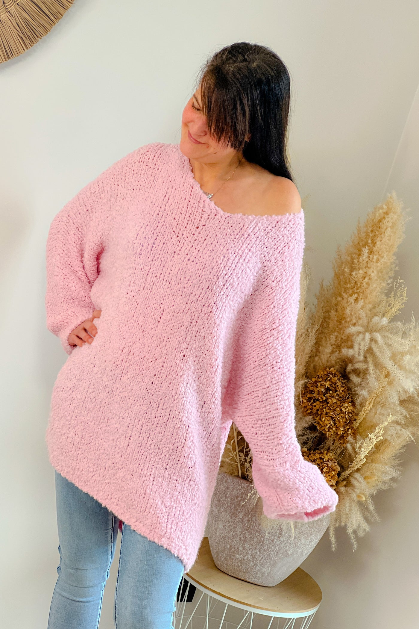 Pull Long Eleonorine Rose Clair (8794546995525)