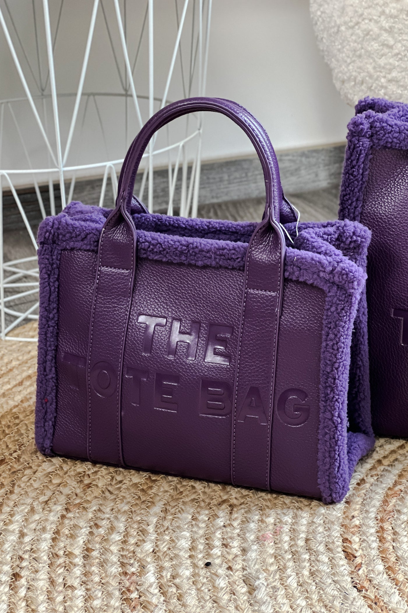 THE TOTE BAG Teddy Violet (9651319210309)