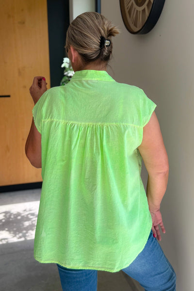 Chemise Pimpa Vert Fluo (15157151564101)