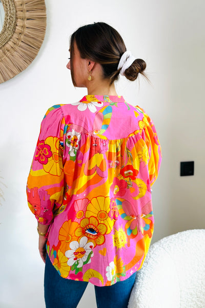 Chemise Oeil Fleur Multi (15086354006341)