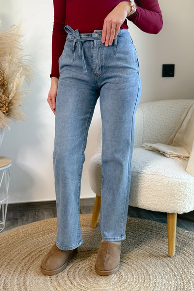 Jeans Wide Leg Y5357 Bleu
