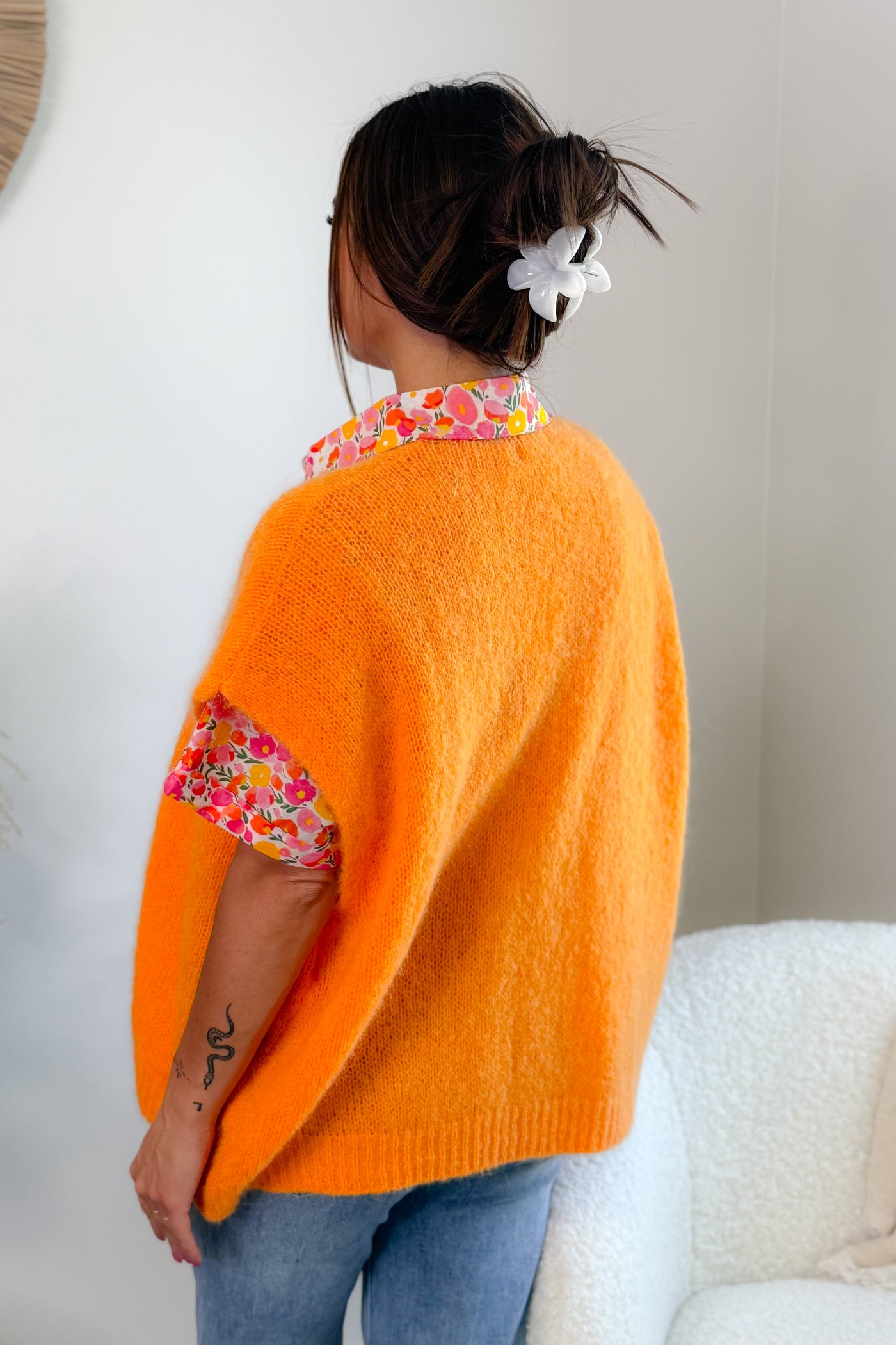 Gilet Bemena Sans Manches Orange (15046848872773)