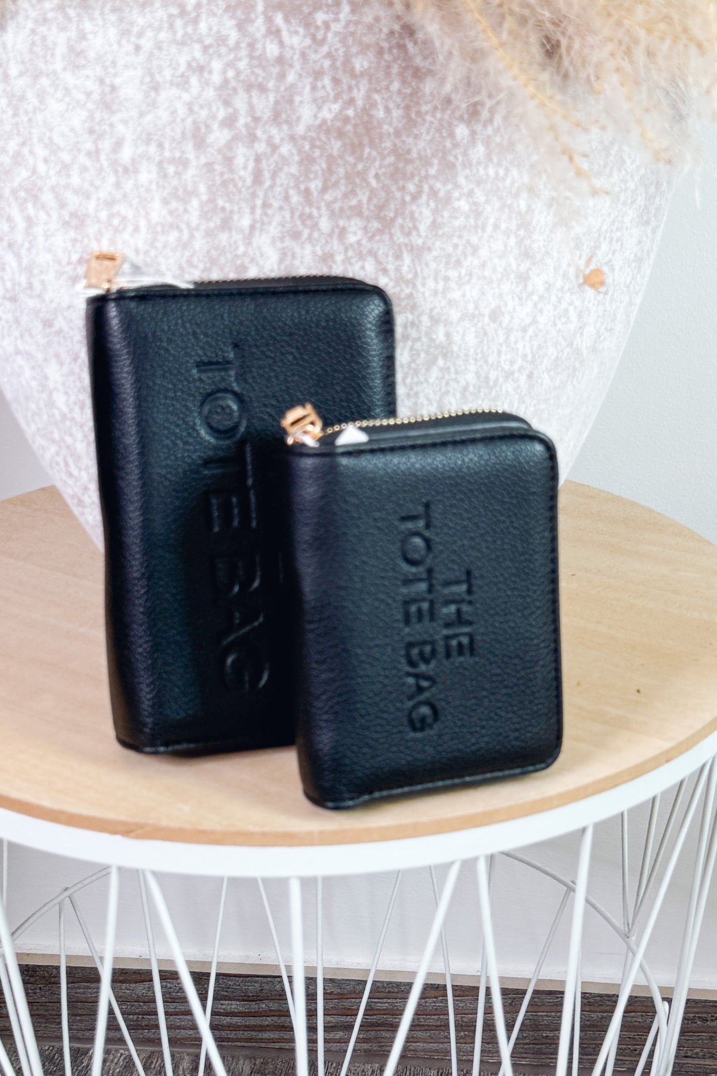 Portefeuille Tote Bag Petit Modèle Noir (15266171781445) (15266156478789)