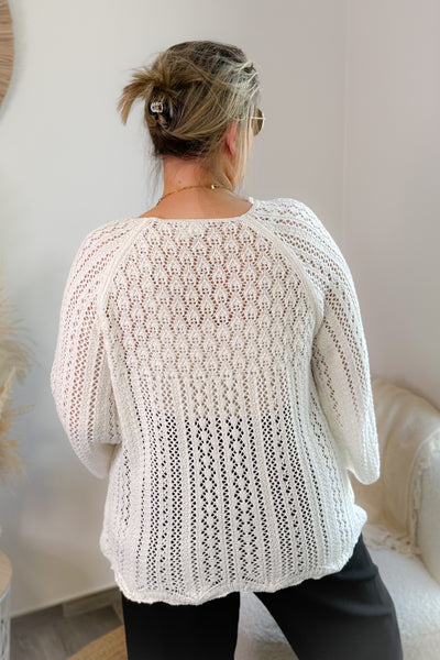 Pull CarNola Blanc Only Carmakoma (15020405129541)