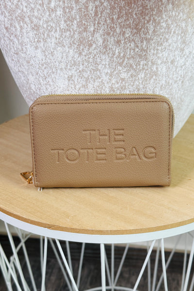 Portefeuille Tote Bag Moyen Taupe Mat (15266155462981)