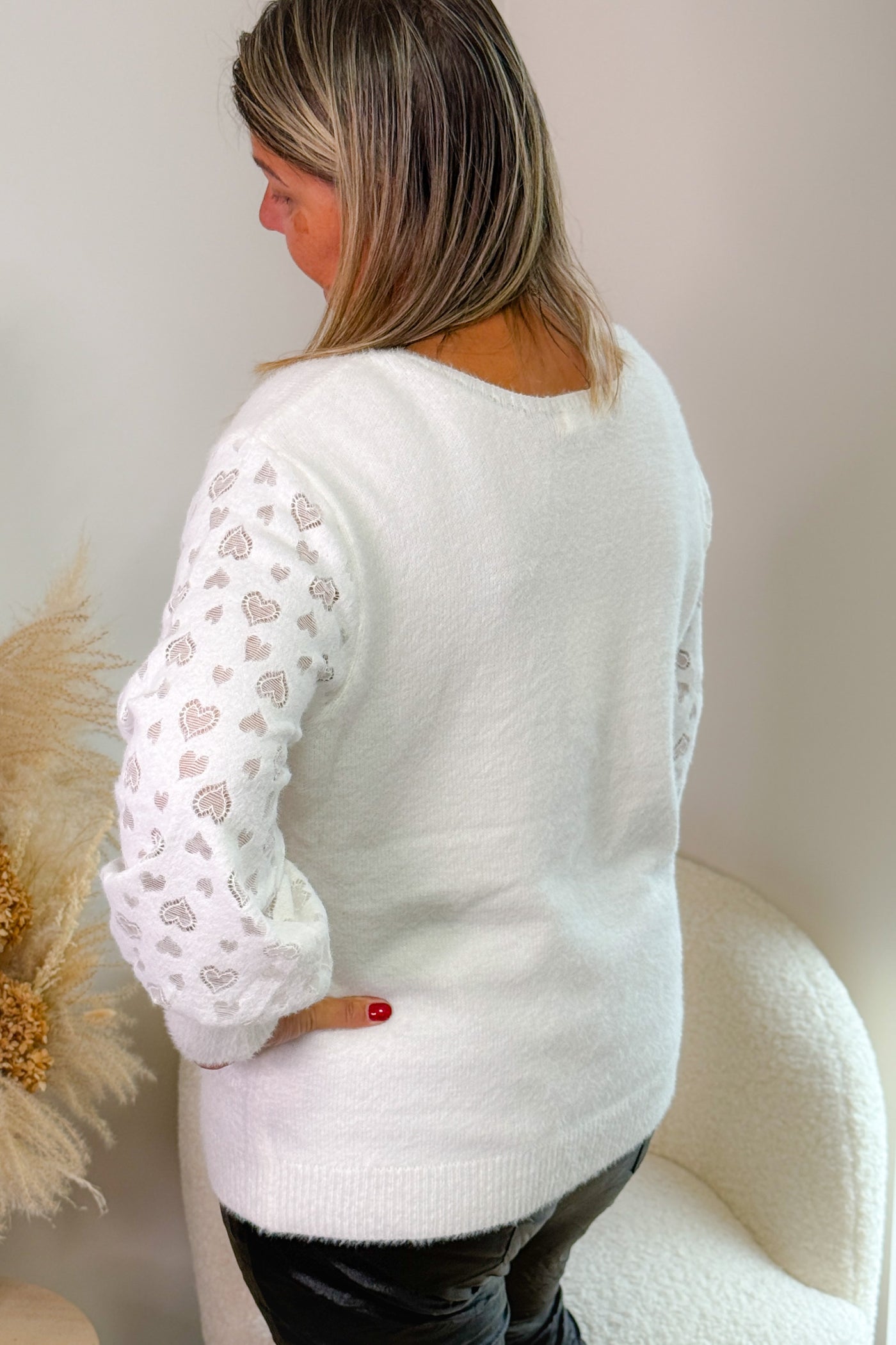 Pull Pilou Pilou Lorie Blanc GT (14785345356101)