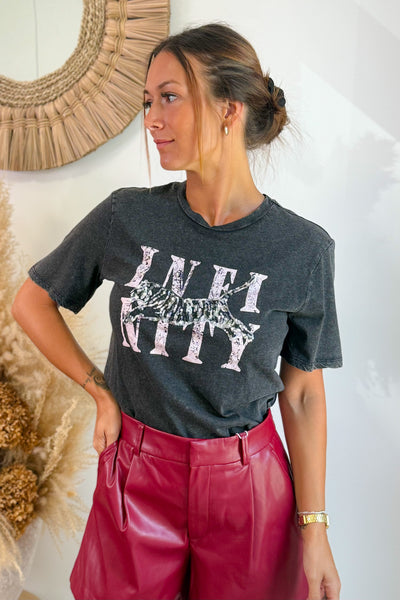 T-shit Lucy "Infinity" Noir Délavé Only (15198329897285)