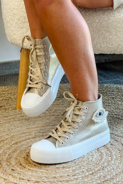 Style Converse Compensée "Oeil" Doré (9588144472389) (14885360632133)