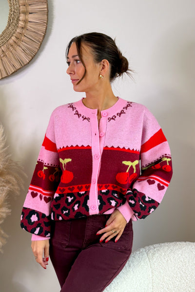 Gilet Brenice Rose (15314186862917)