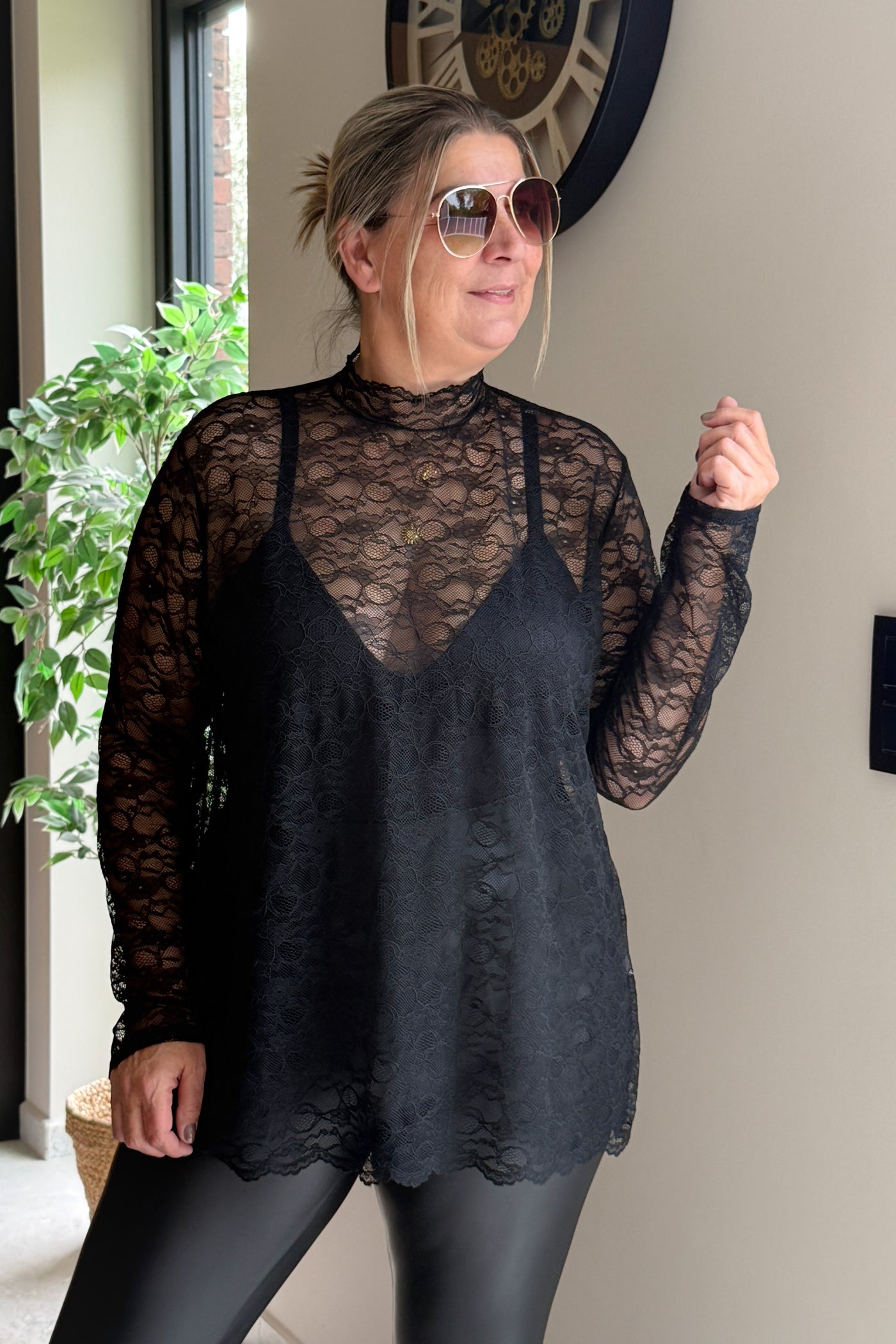 Top Dentelle Lilou Noir GT