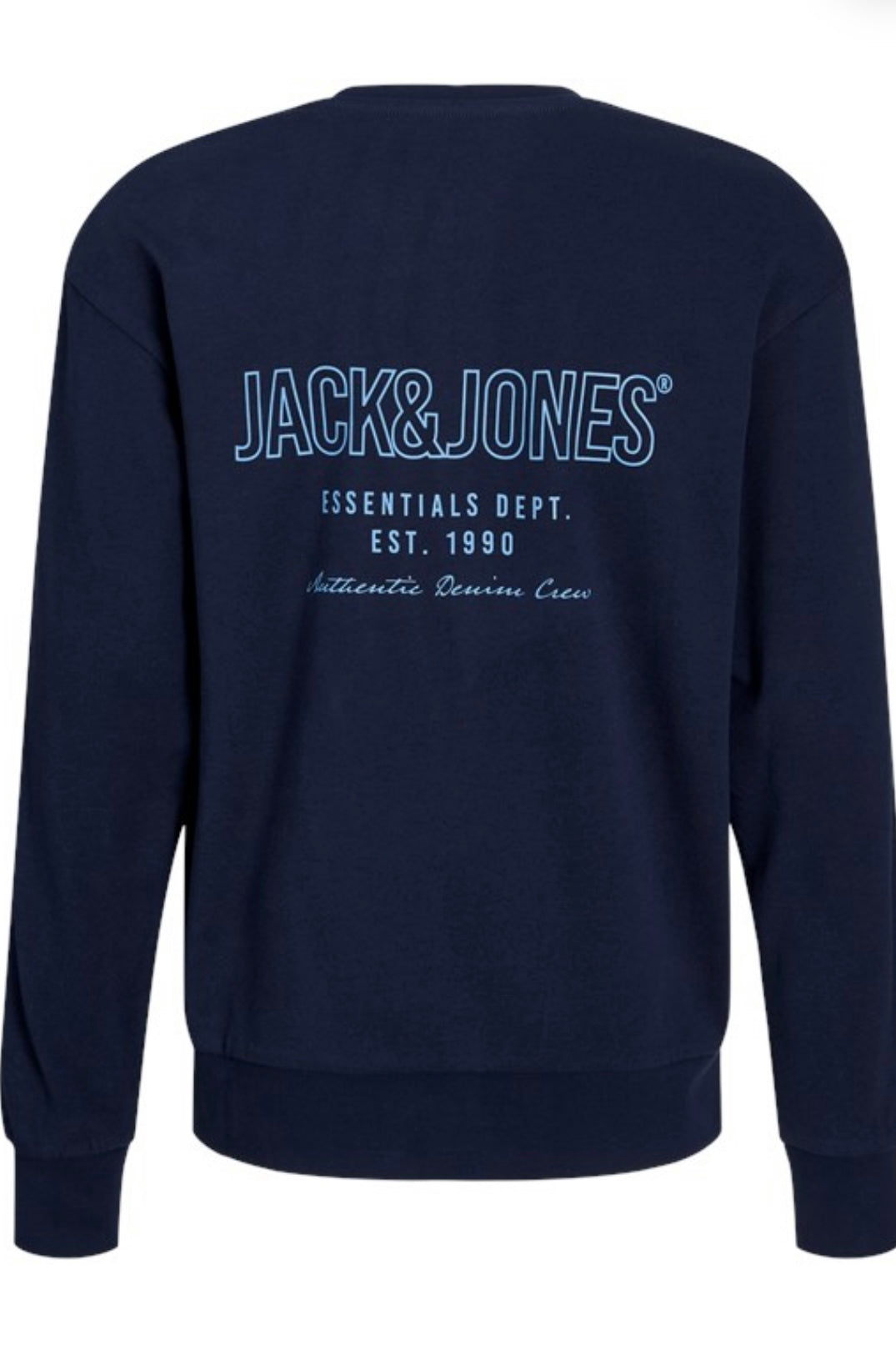 T-Shirt JJGROW Manches Longues Bleu Marine (8766435524933)