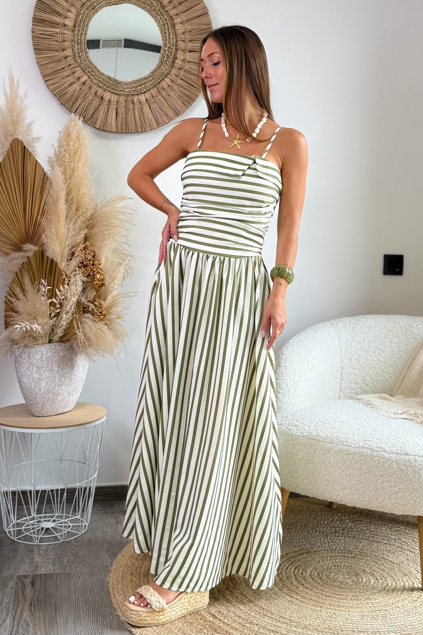 Longue Robe Merine Kaki (15147936809285)