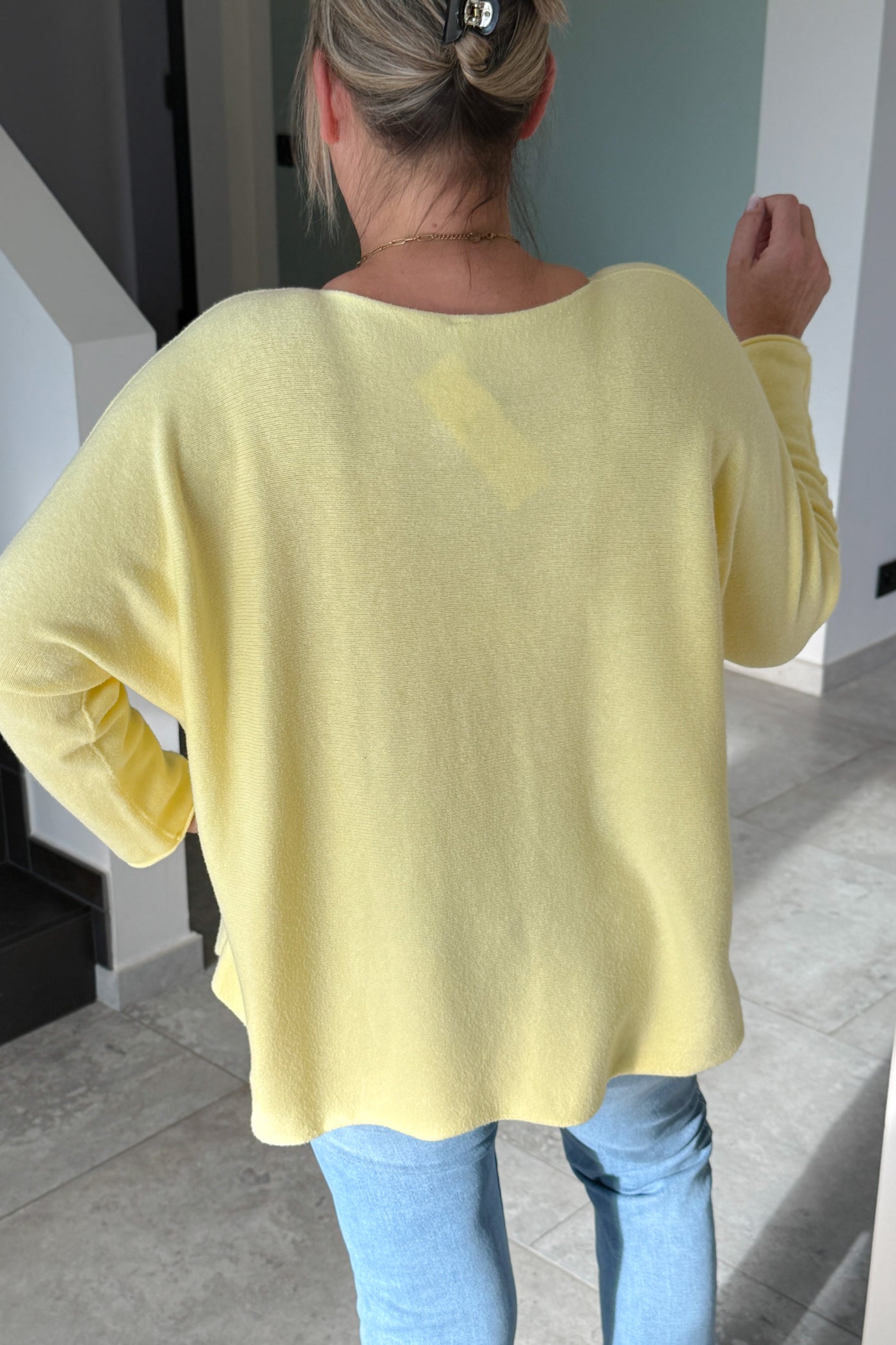 Pull Sofira Jaune GT (42/48) (14940152561989)