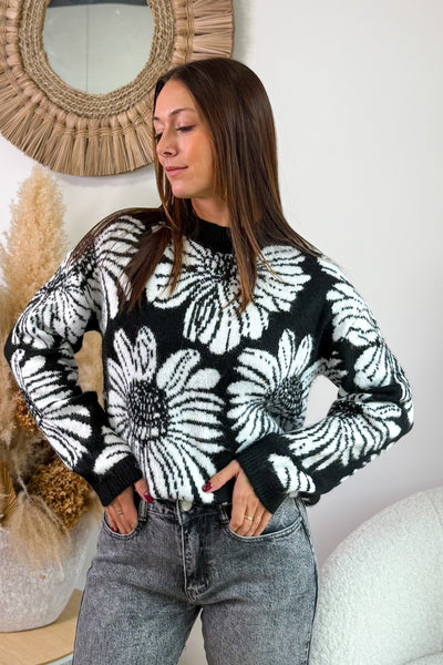 Pull Signe Noir JDY (15345090003269)