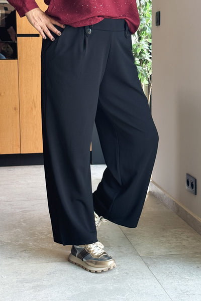 Pantalon CarSania Button Noir Only Carmakoma