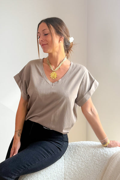 T-Shirt Daniel Taupe (15197615259973)