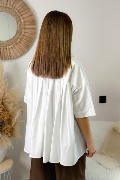 Chemise Ample Aria Blanc