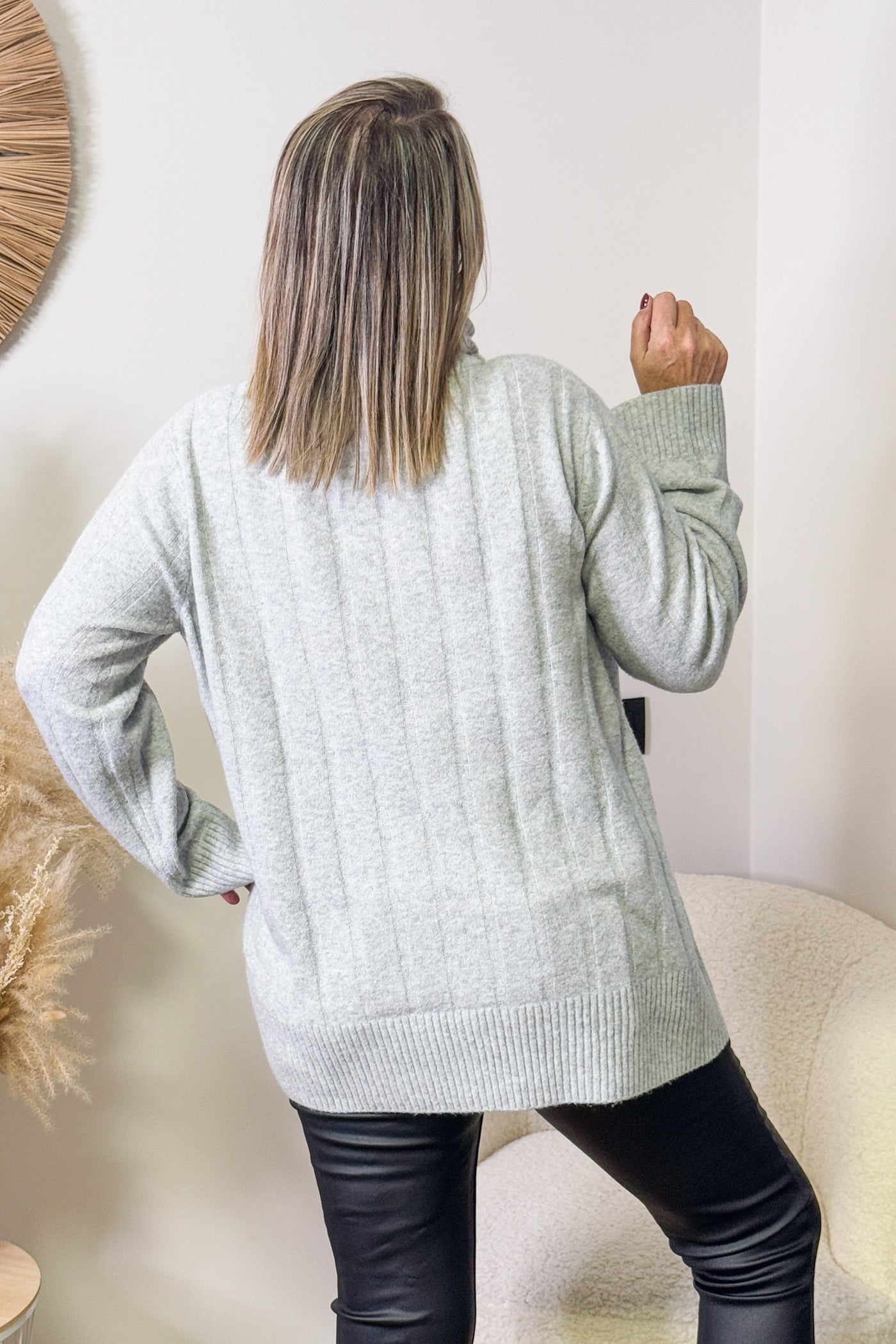 Pull CarJeanett Gris Clair (14865181311301)