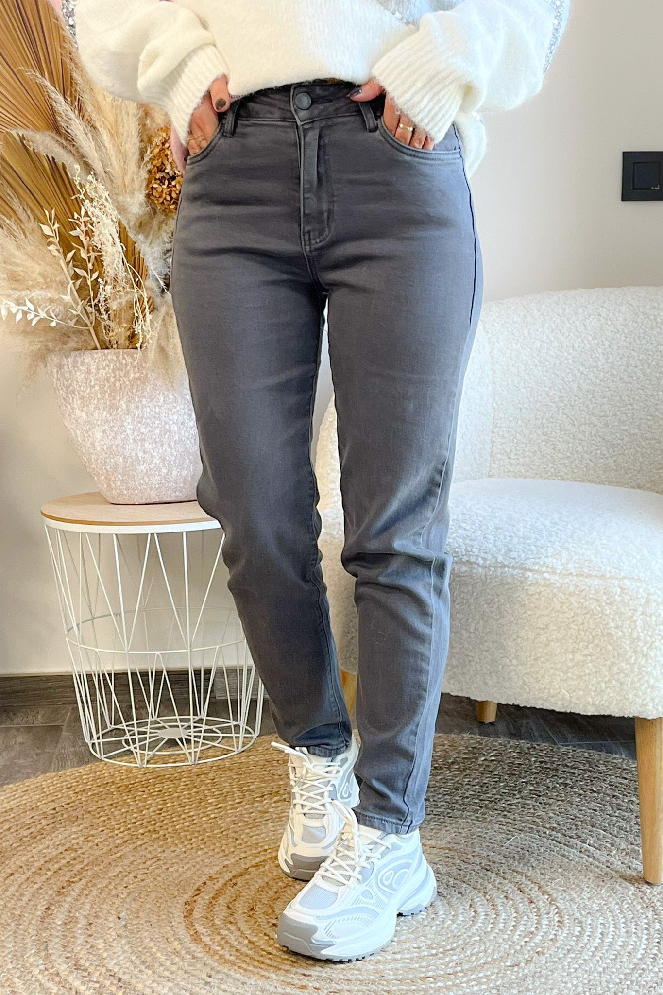 Jeans Mum Luncinda Gris (9739593843013)