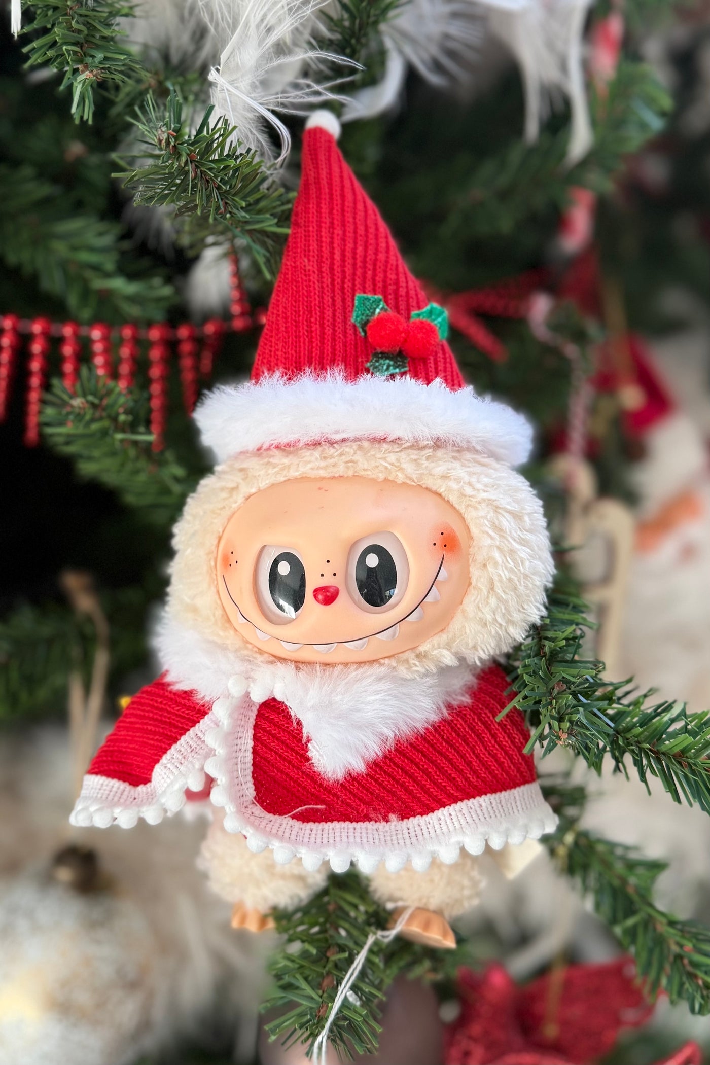 Porte-Clé De Noël Lafufu Père Noël