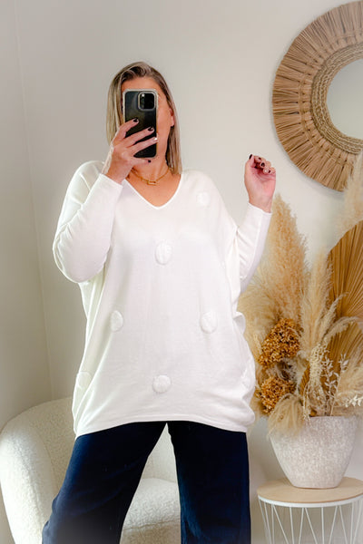 Pull Cami Blanc GT (42/48) (14806007087429)